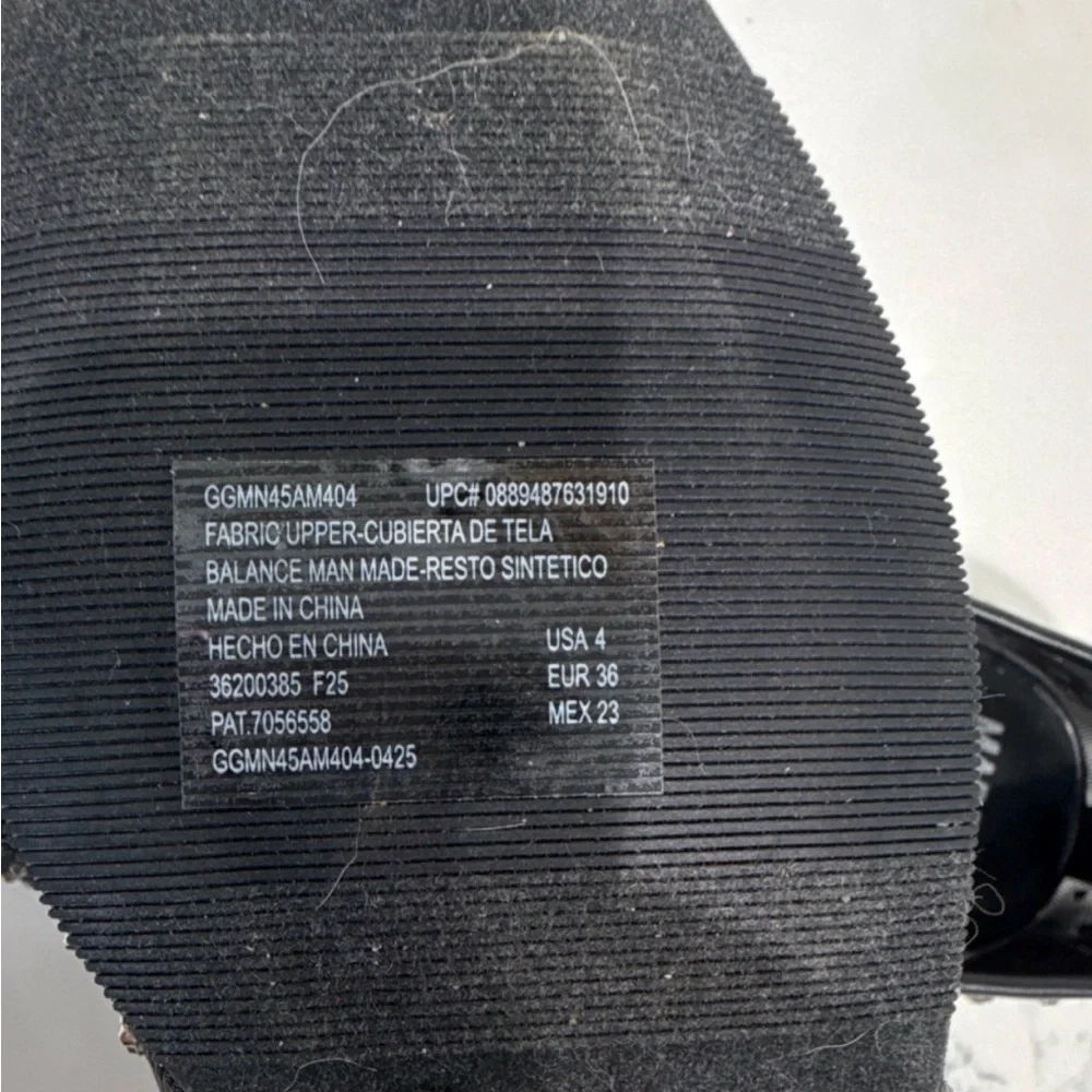 Madden Women's MESH Black Studded Slip-On Flats US 4 EU 36